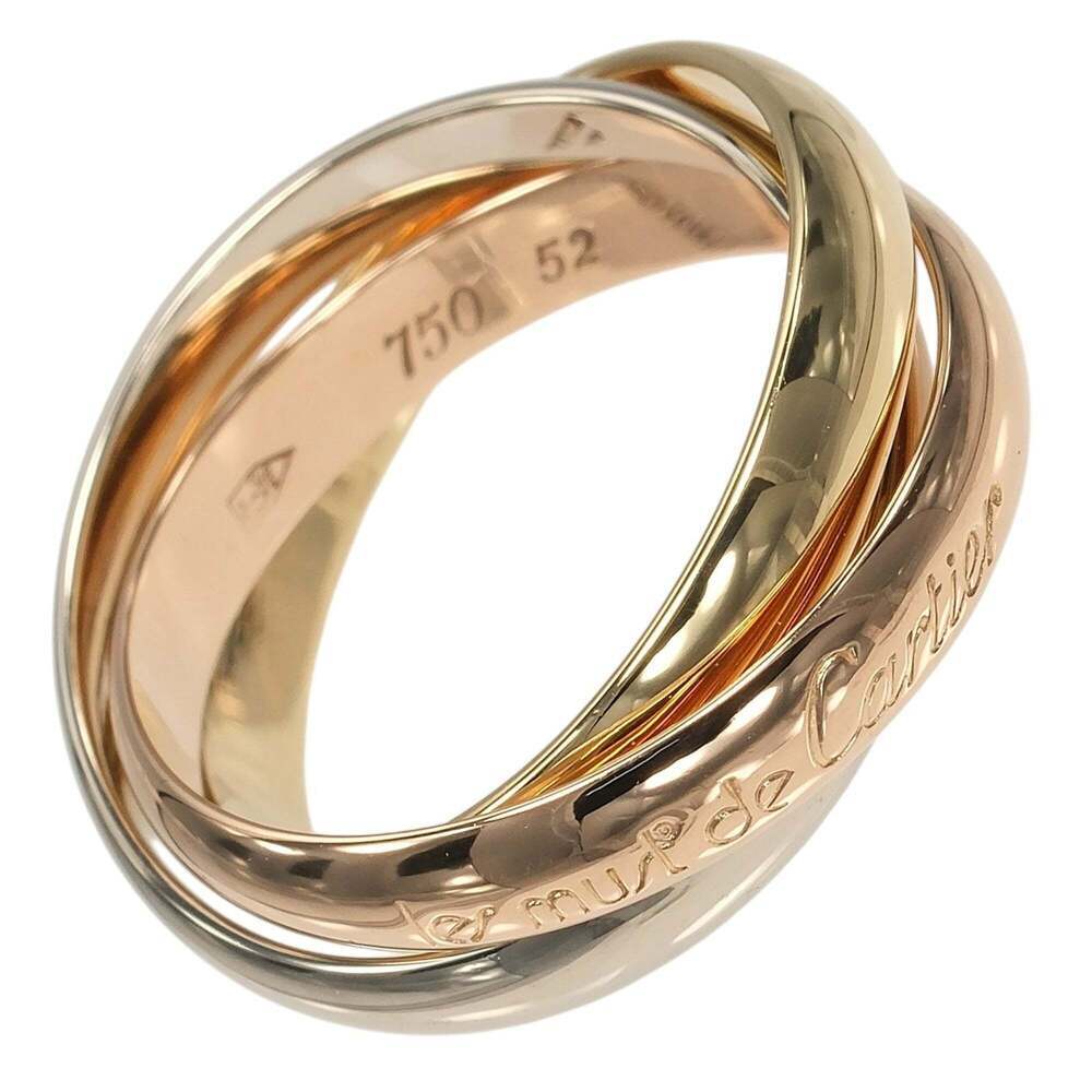 CARTIER 18k Gold Trinity Ring
